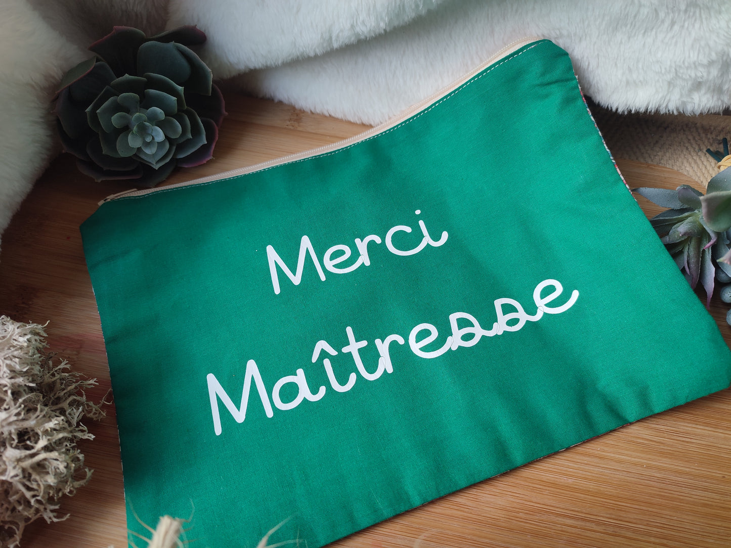 Pochette Merci maîtresse