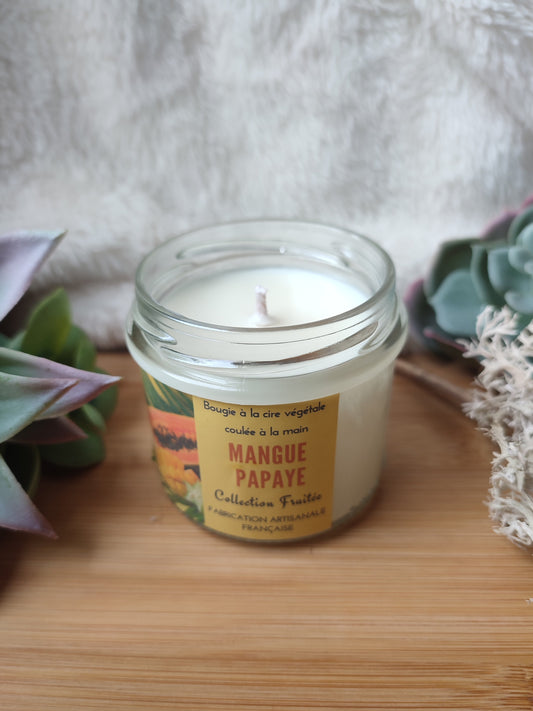 Bougie Mangue papaye