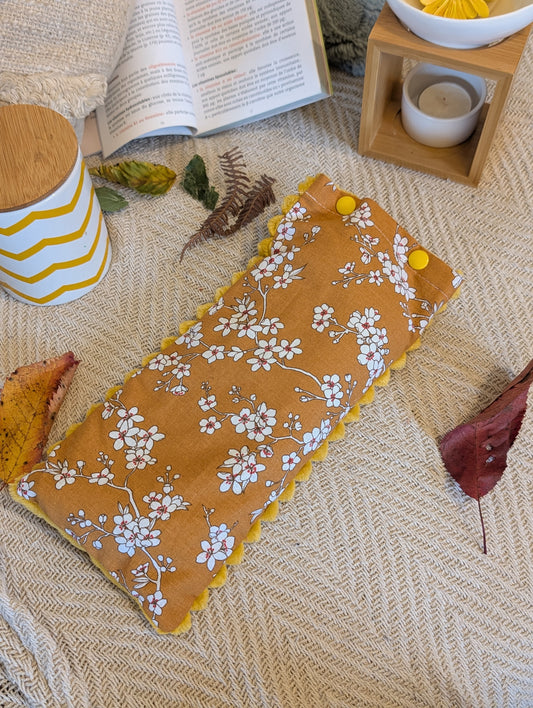 Bouillotte sèche Sakura Jaune