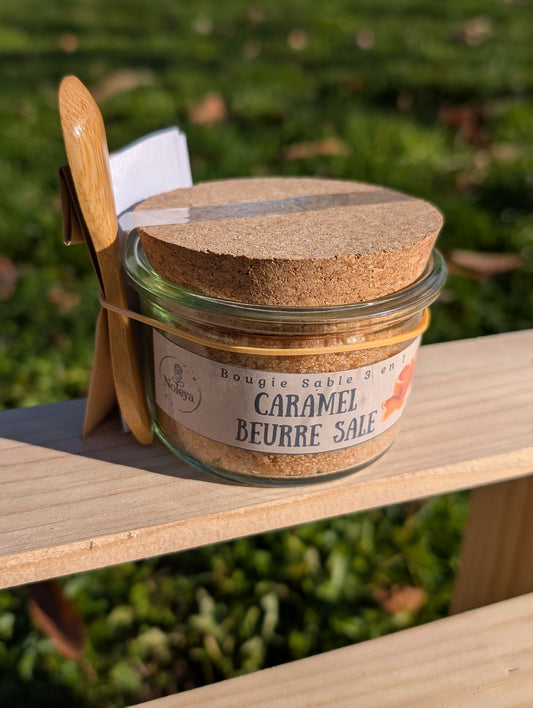 Kit Bougie Sable Caramel beurre salé