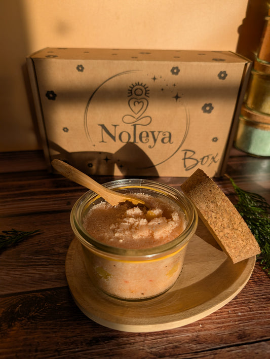 Kit Bougie Sable épices de Noël